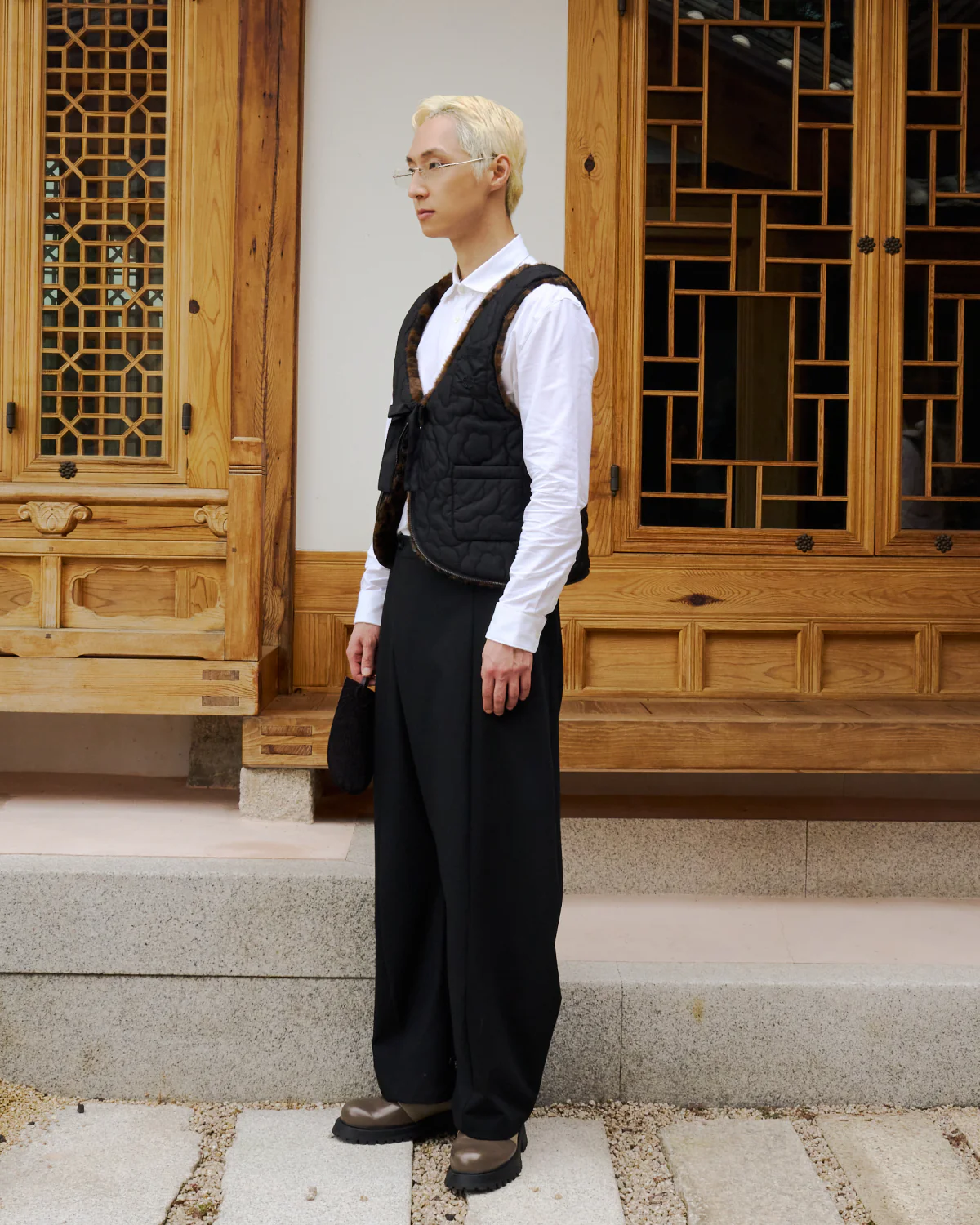 BLACK LEOPARD BAEJA VEST / BAG - Image 6