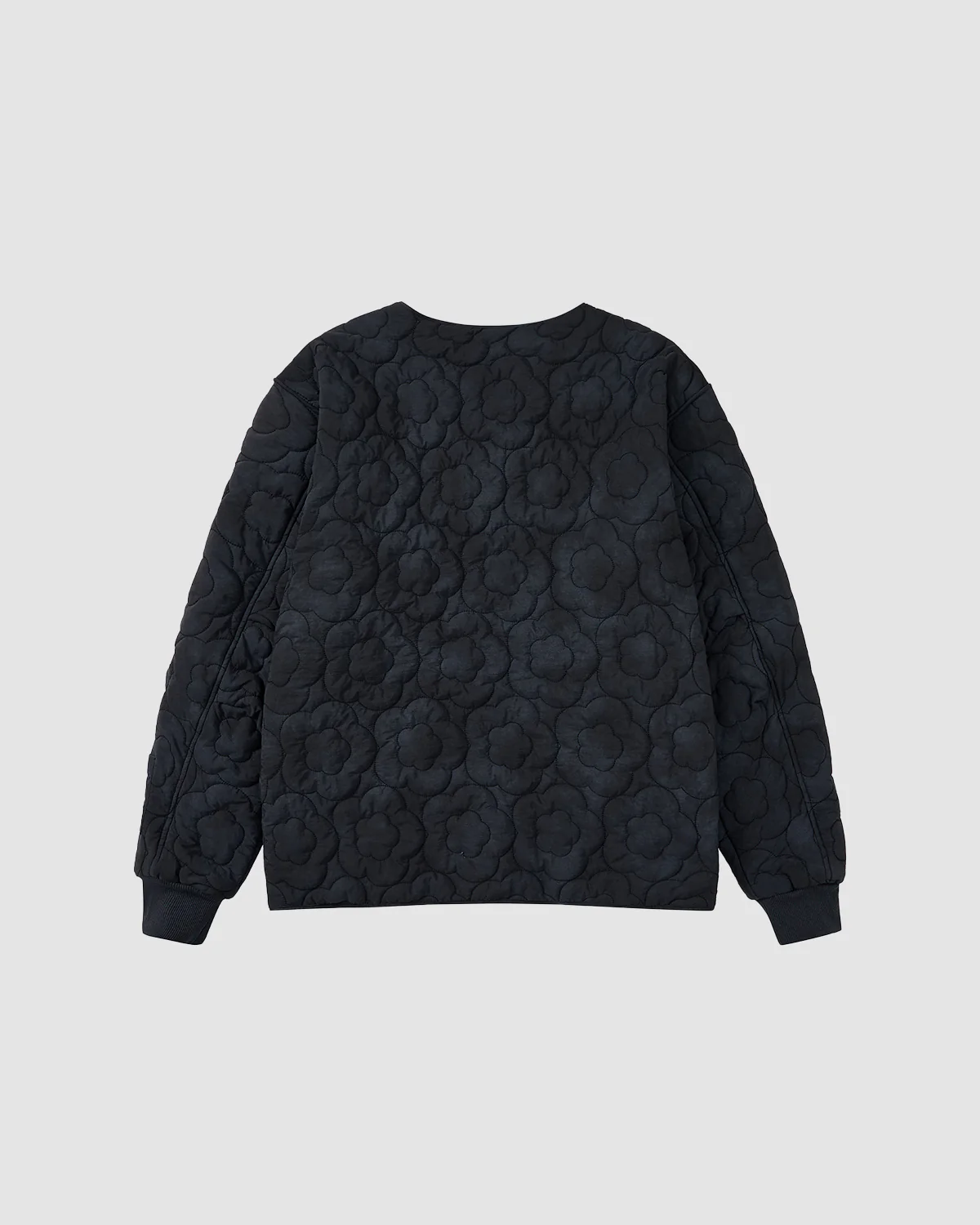 BLACK MOCHI QUILTED MILITARY LINER - Image 3