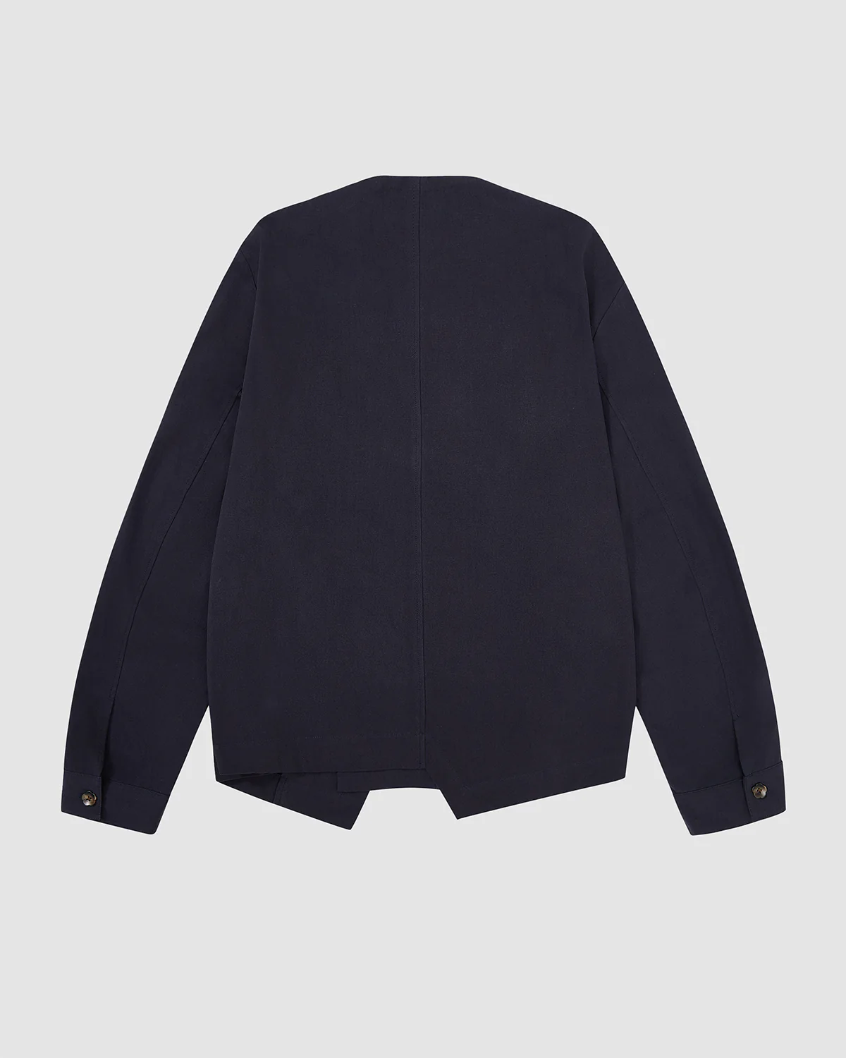 NAVY HANBOK TIE BLAZER - Image 4