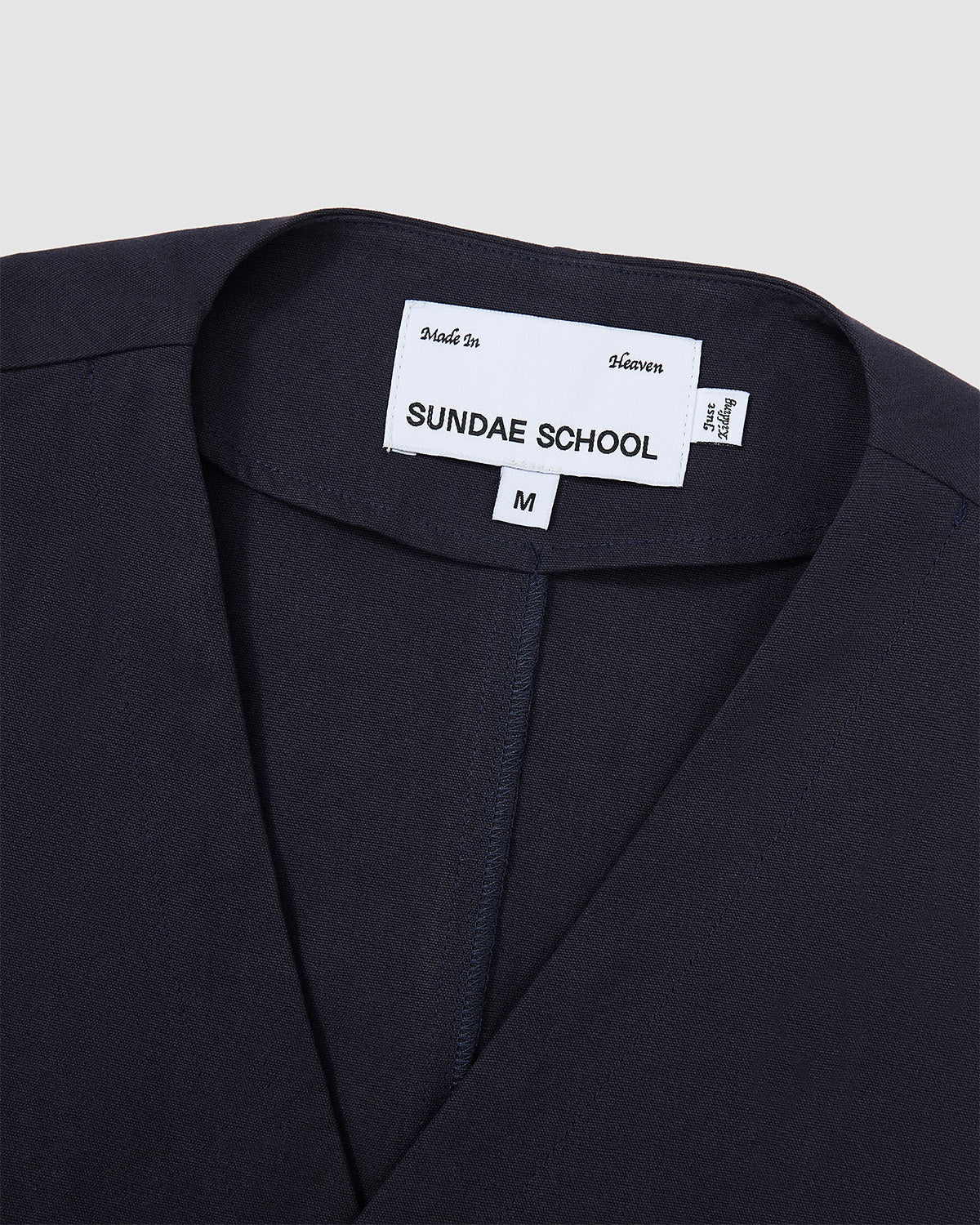 NAVY HANBOK TIE BLAZER - Image 5