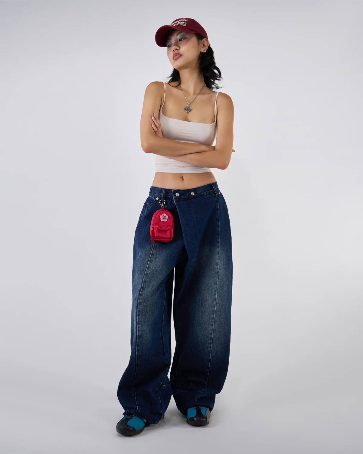 INDIGO FADE HANBOK DENIM PANTS - Image 12