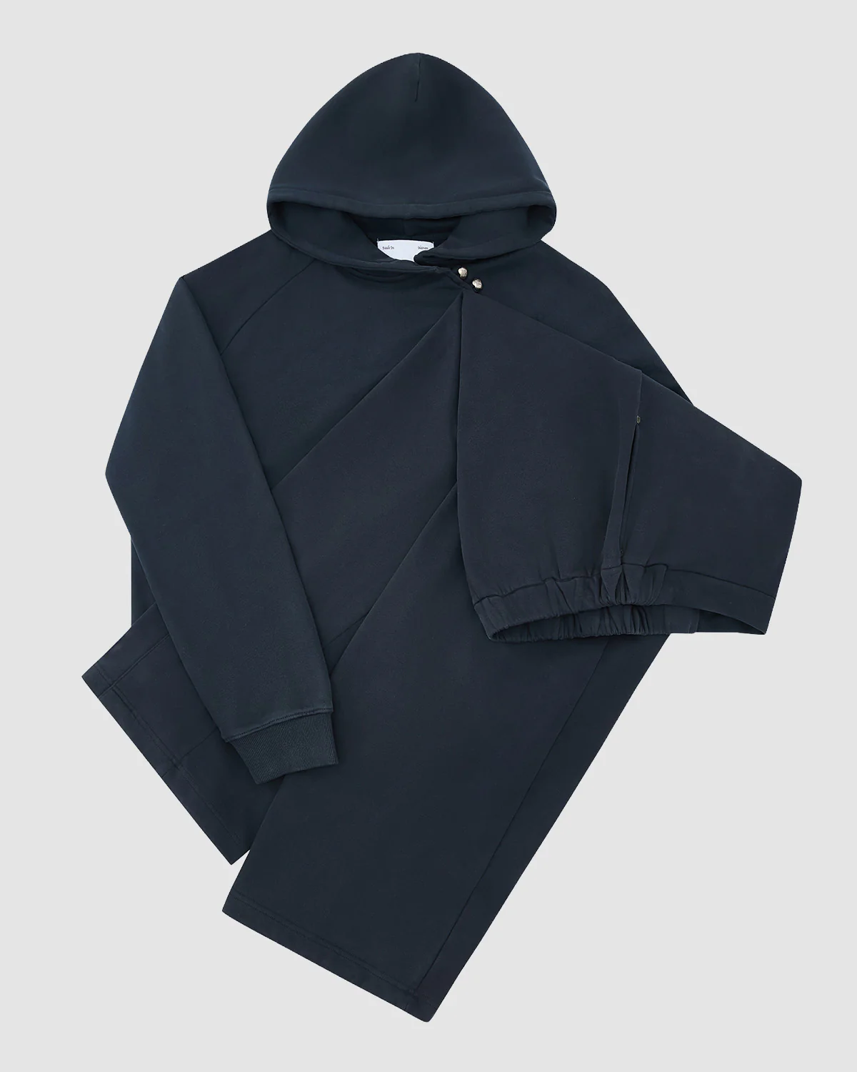 INDIGO WASH WRAP SWEATBAJI - Image 10