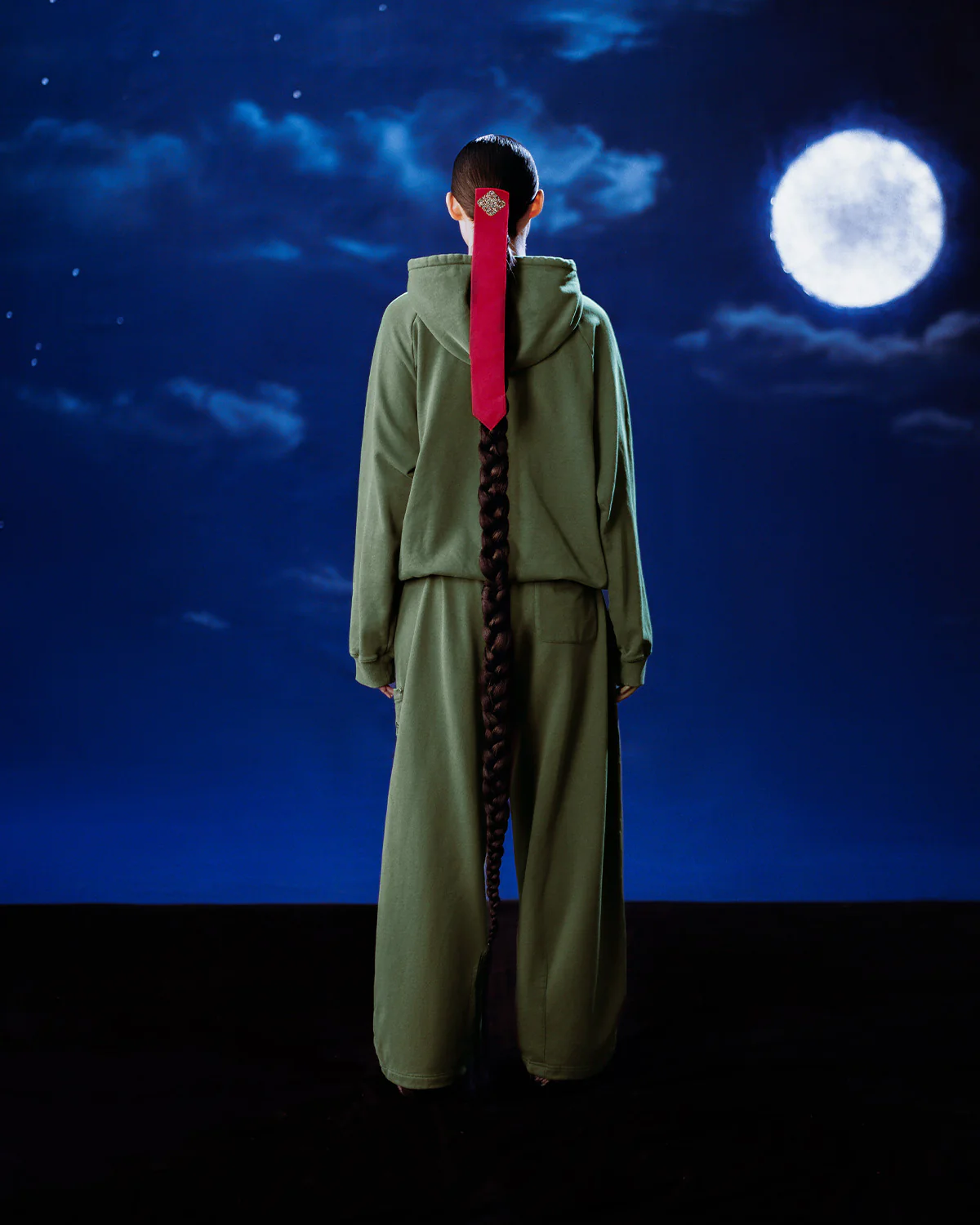 KHAKI HANBOK HOODIE - Image 5