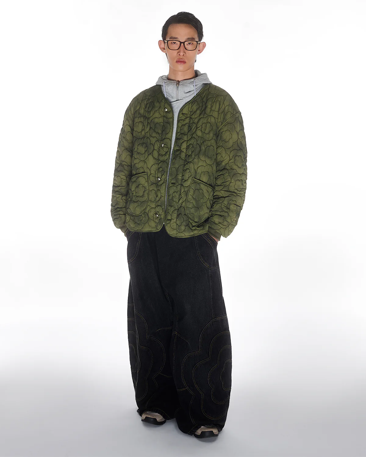 MATCHA MOCHI QUILTED MILITARY LINER - Image 4
