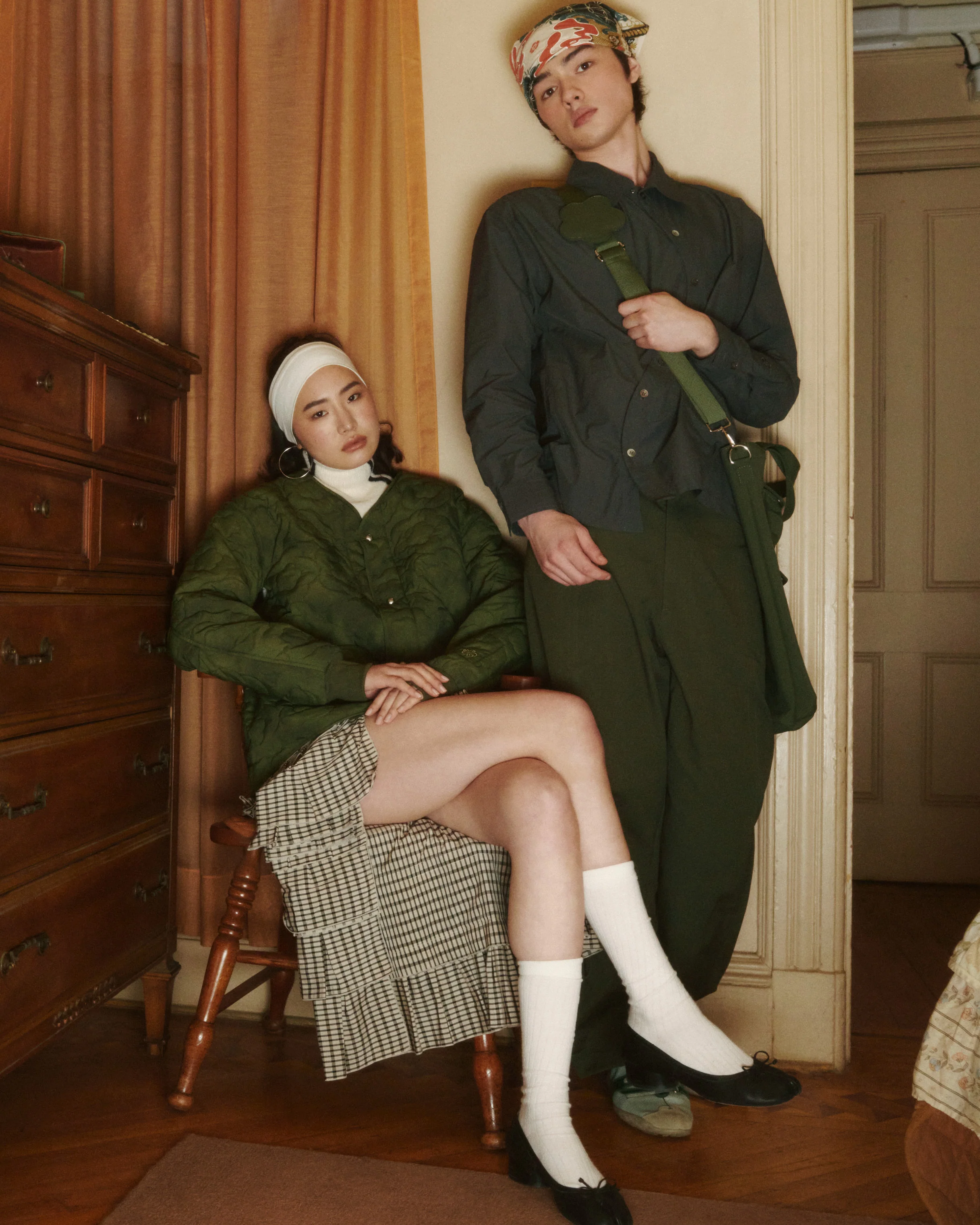 MATCHA MOCHI QUILTED MILITARY LINER - Image 9
