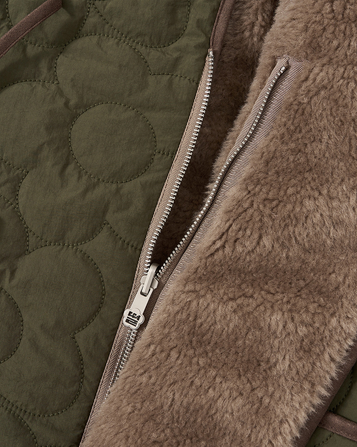 REVERSIBLE FLOWER QUILTED JEOGORI FLEECE - Image 9