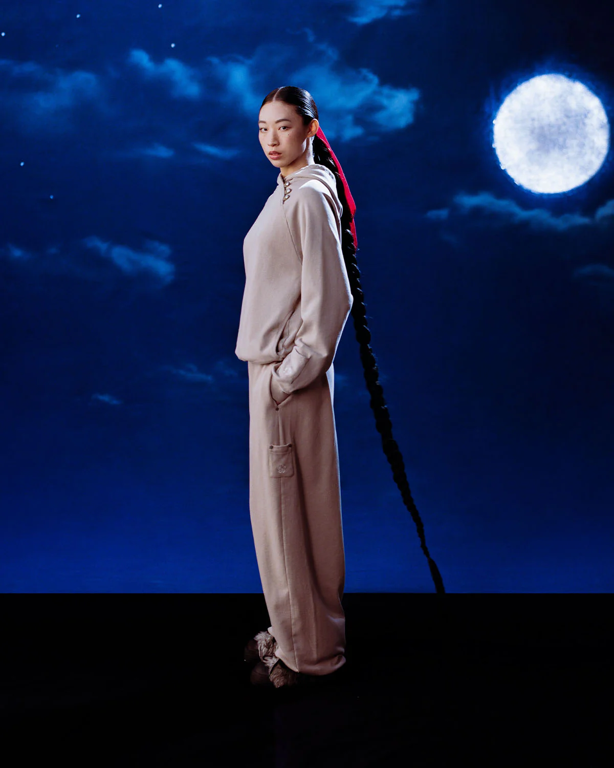 TAUPE WRAP SWEATBAJI - Image 5