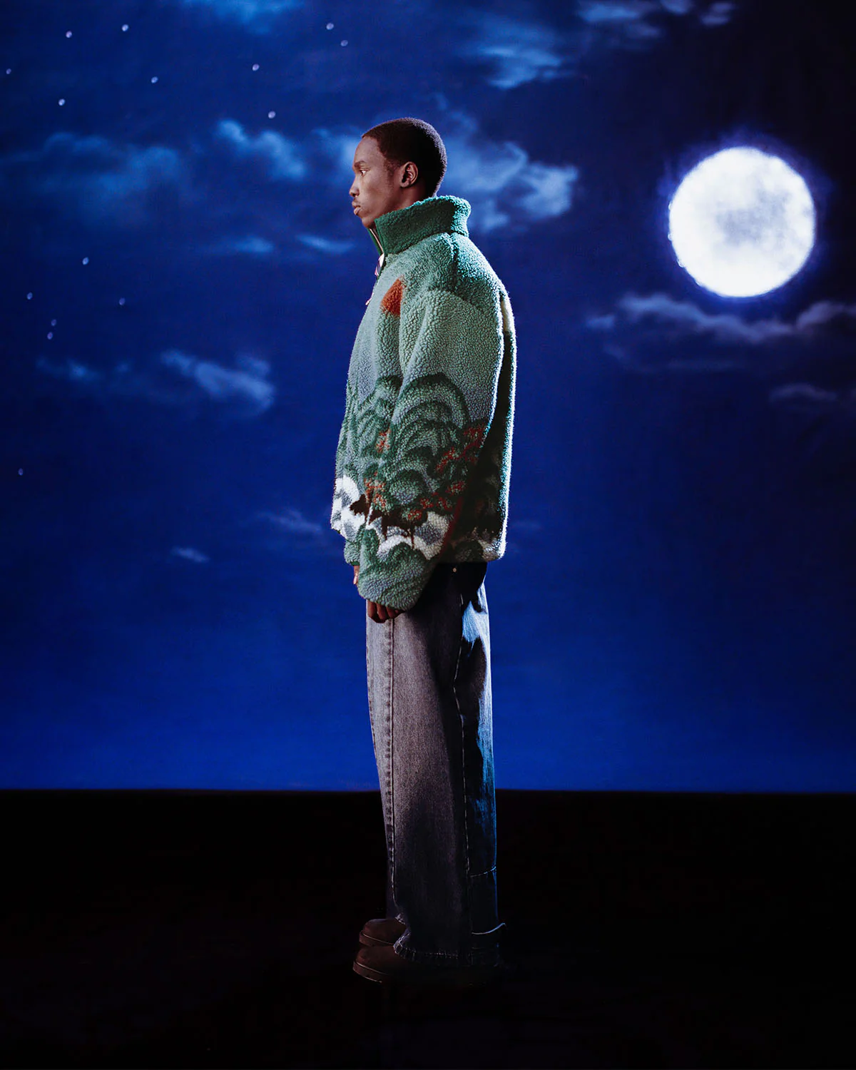 TEAL FIVE PEAKS FLEECE - Image 5