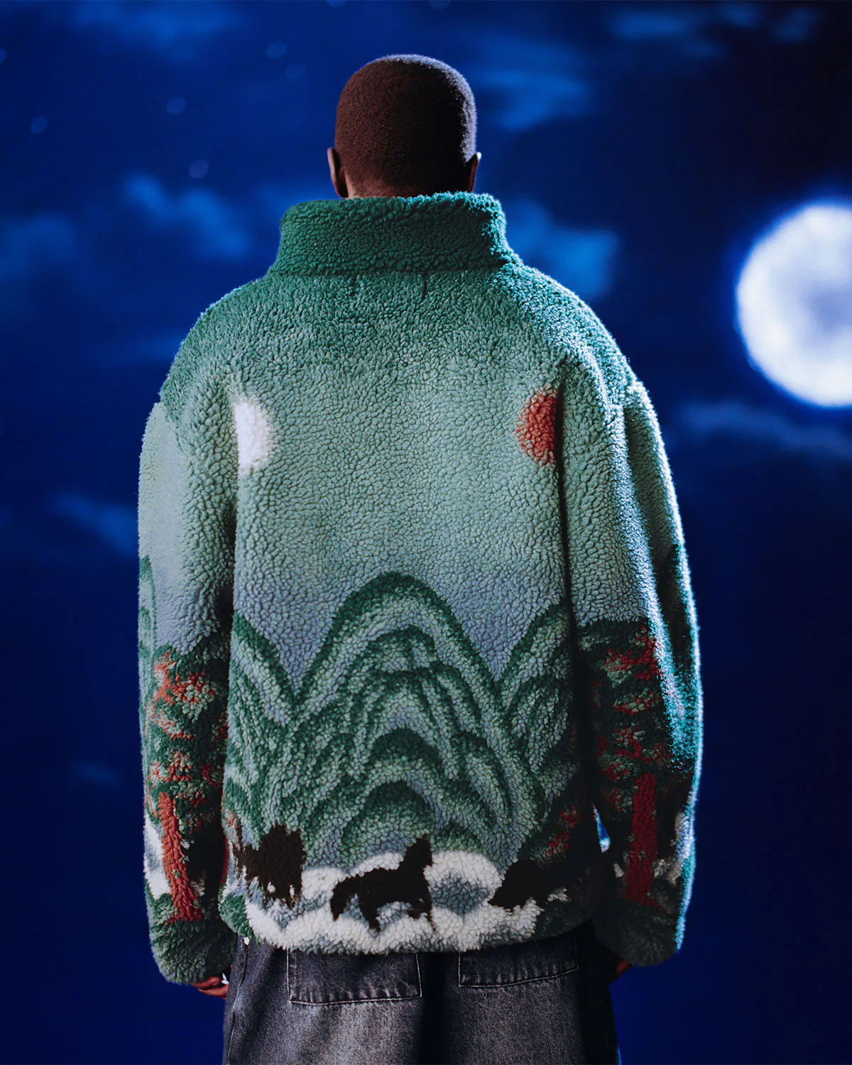 TEAL FIVE PEAKS FLEECE - Image 7